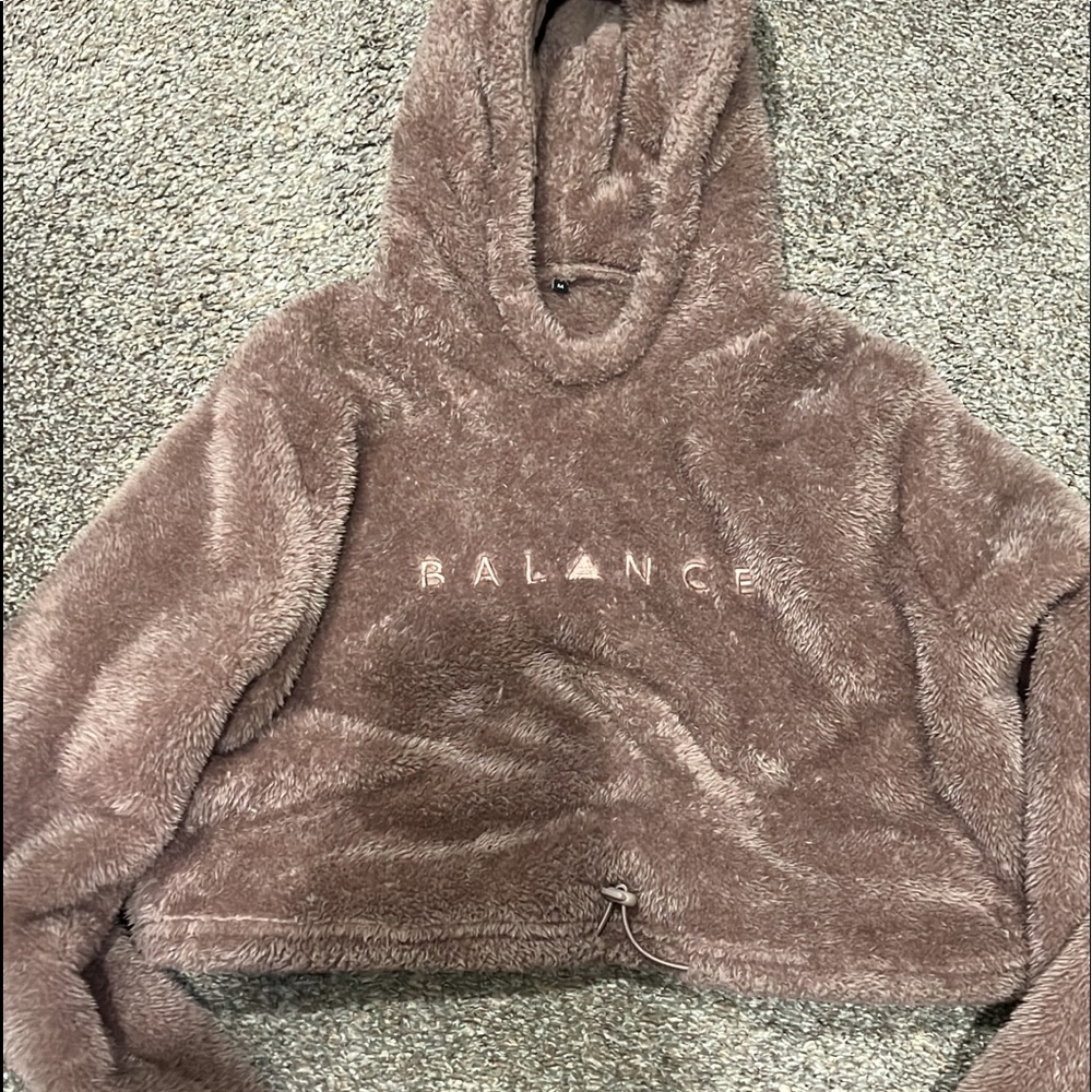 Balance Athletica cropped hoodie
